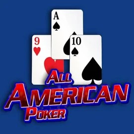 All American Poker by RTG (Reel Time Gaming), showcased at winrollaa.pl – game logo