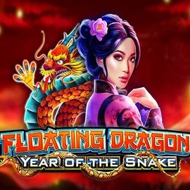 Floating Dragon Year of the Snake logo by Pragmatic Play WinRolla Casino